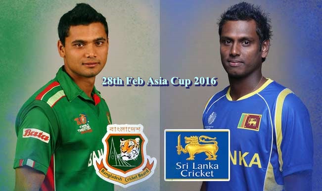 Bangladesh VS Srilanka Live Asia Cup Score, Squad, Date Time