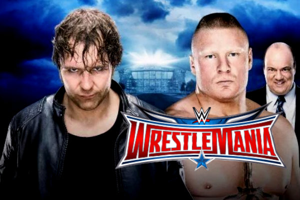 WM 32 Dean Ambrose Vs Brock Lesnar 3rd April Fight Repeat Telecast On Tensports