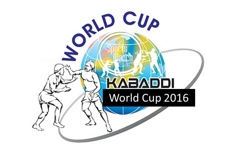 Kabaddi World Cup 2016 Points Table, Standings Match Results Update