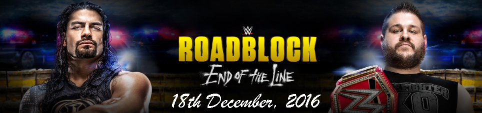 WWE Roadblock 2016 date and time in India, poster