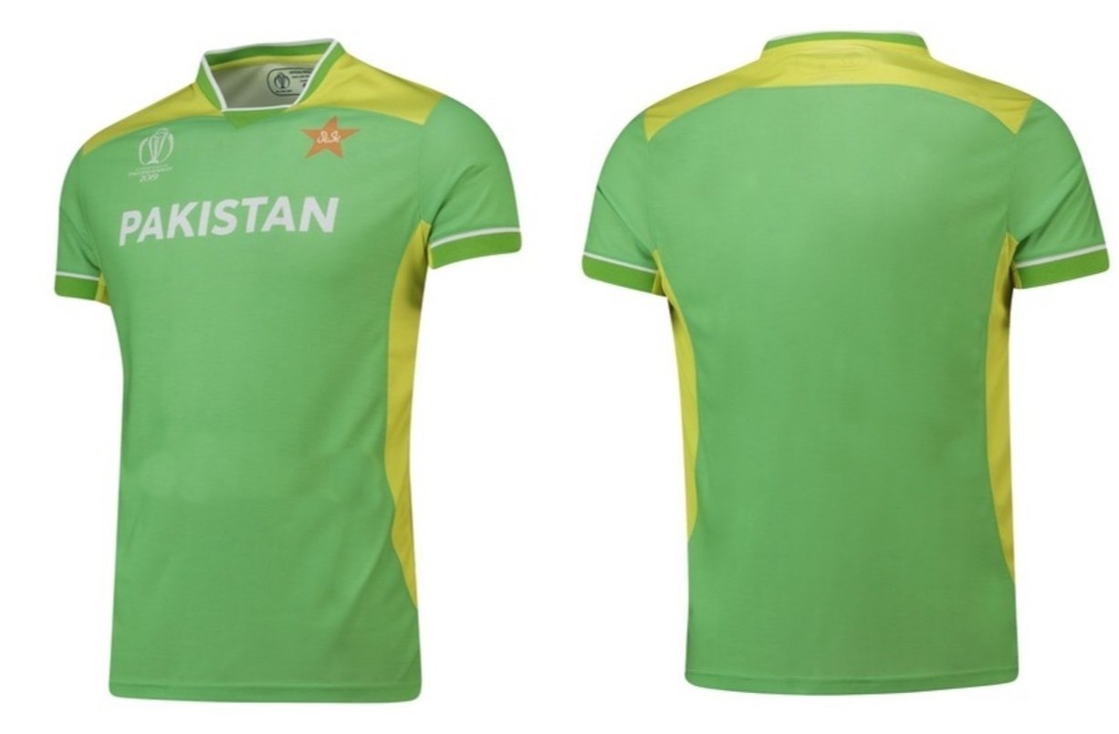 Pakistan Cricket Team New Kit for World Cup 2022 Front Back