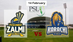 Karachi Kings VS Peshawar Zalmi Live Score 1st March Timing, Prediction