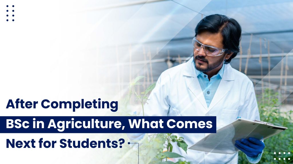 After Completing BSc in Agriculture, What Comes Next for Students?