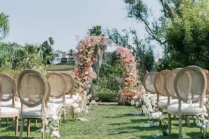 Unique and Chic: Cross Back Chairs Add Elegance to Your Wedding